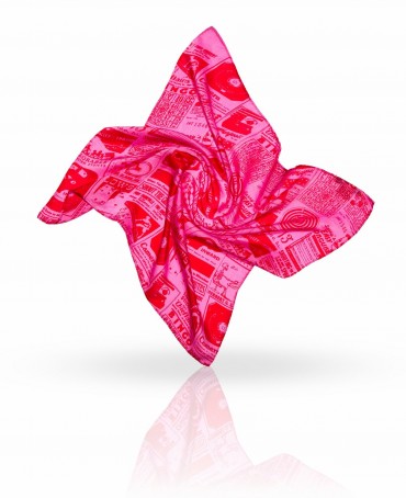 Шейный Платочек Женский SS-AD.VINTAGE/PINK